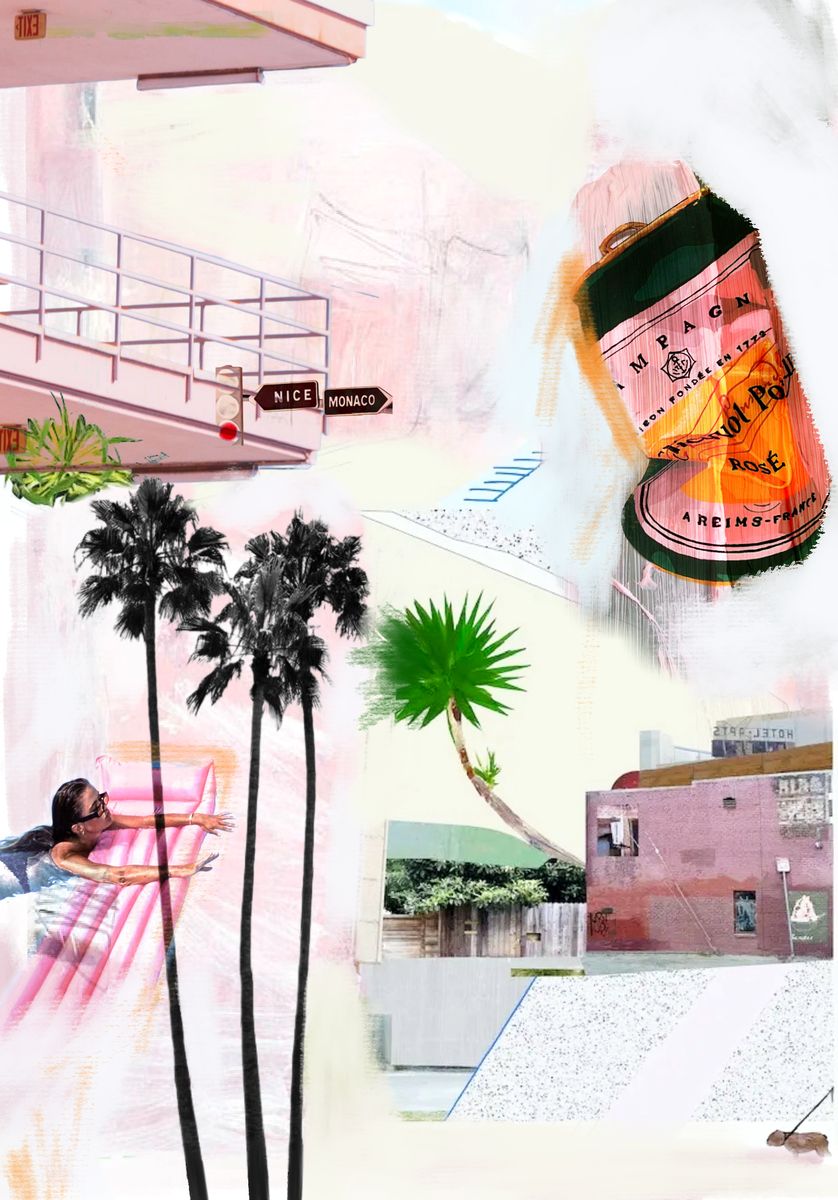 Palm Tree Collage